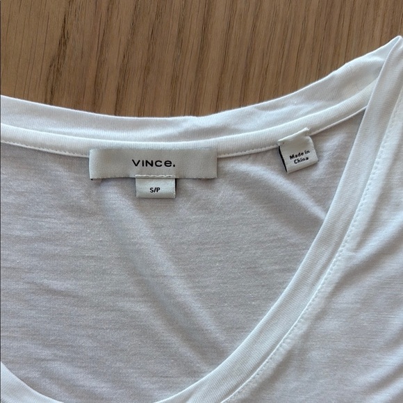 Vince | White | Short Sleeve Tee | S - Picture 2 of 7
